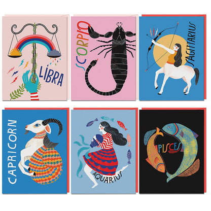 Zodiac Greeting Cards (Box of 12)