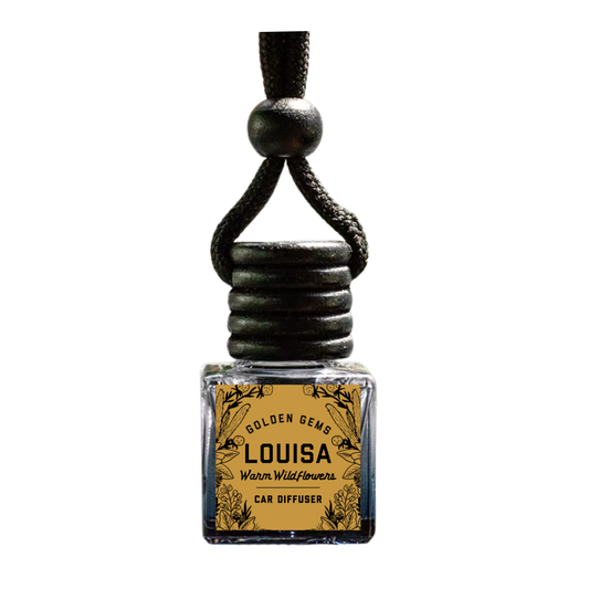 Louisa Car Diffuser (Citrus • Vetiver)
