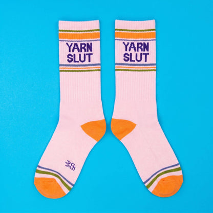 Yarn Slut Retro Crew Socks