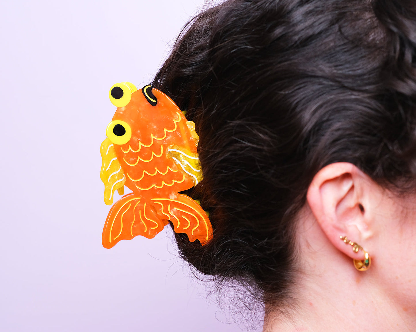 Goldfish Claw Clip