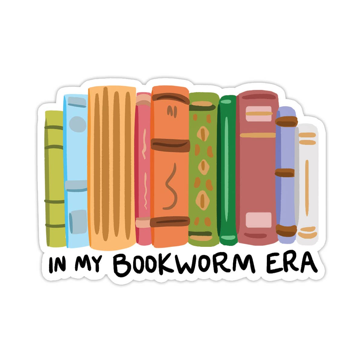In My Bookworm Era Sticker