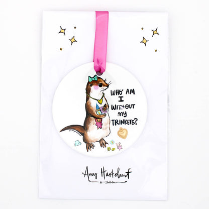 Trinket Otter Ornament