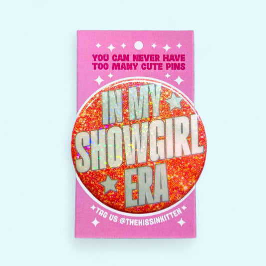 In My Showgirl Era 2.25” Glitter Magnet