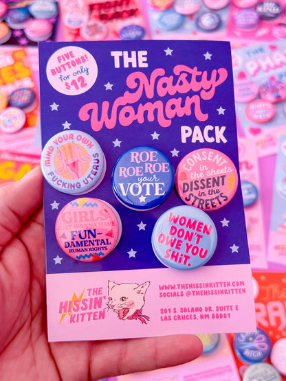 The Nasty Woman Pack (Buttons)