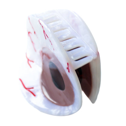 Eyeball Hair Claw Clip