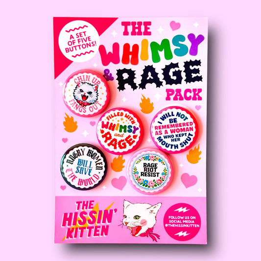 The Whimsy and Rage Magnet Pack