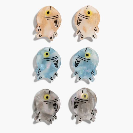 Little Fishies Mini Claw Clip Set