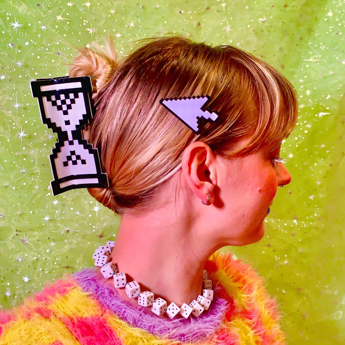 Y2K Timer Hair Claw (XL)