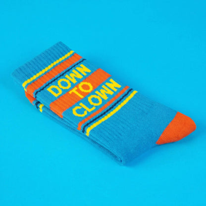 Down To Clown Retro Crew Socks