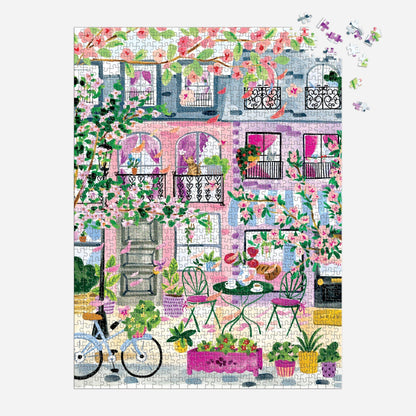Cherry Lane Blossoms 1000 Piece Puzzle