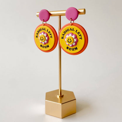 Radical Left Scum Earrings