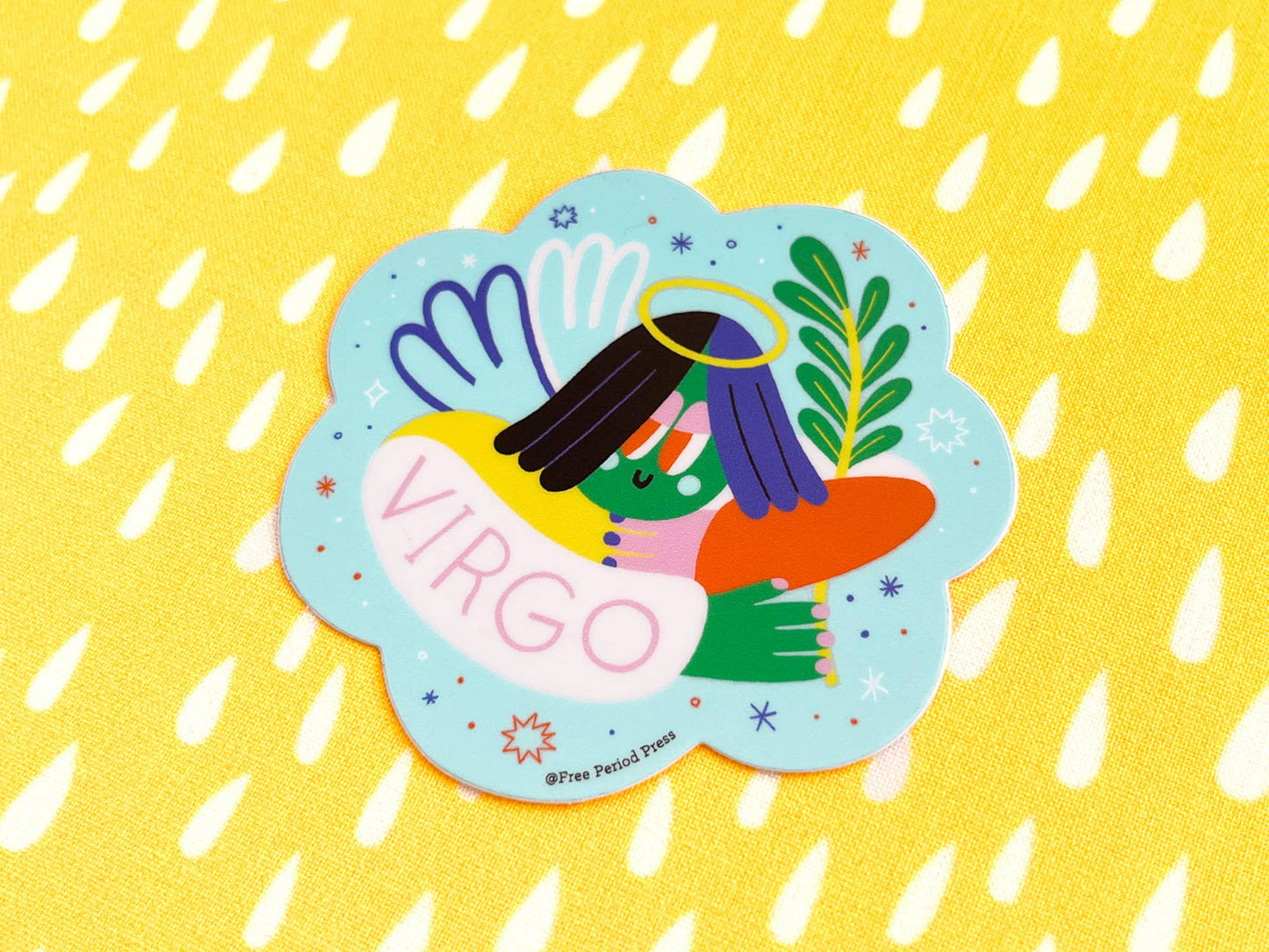 Calm & Organized Virgo Sticker