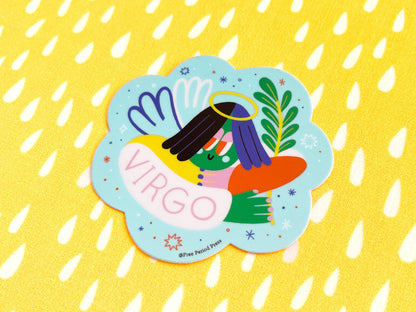 Calm & Organized Virgo Sticker