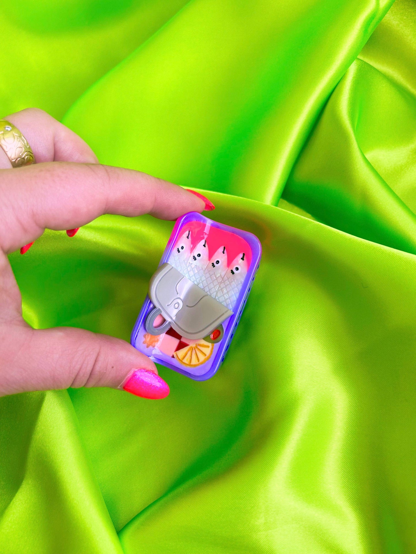 Sardine Can Hair Claw: Small