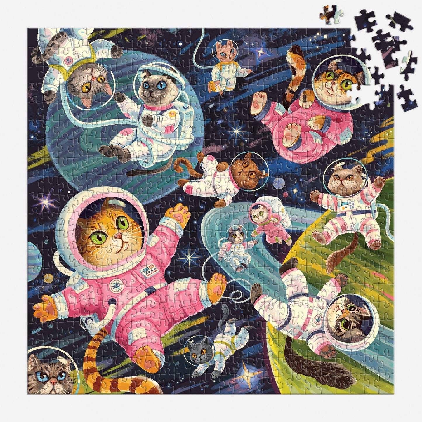 A Space Meowdyssey 500 Piece Puzzle