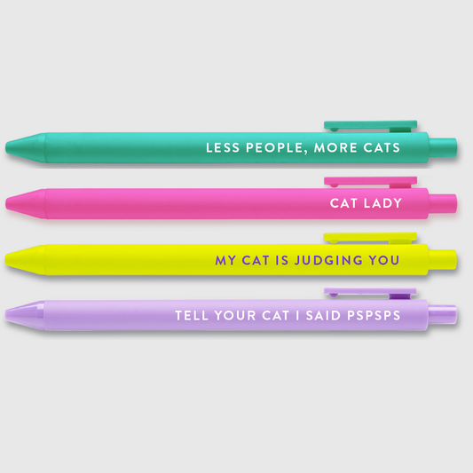 Cat Lovers Pen Set