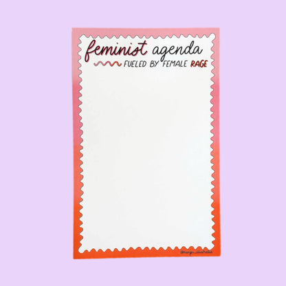 Feminist Agenda Notepad