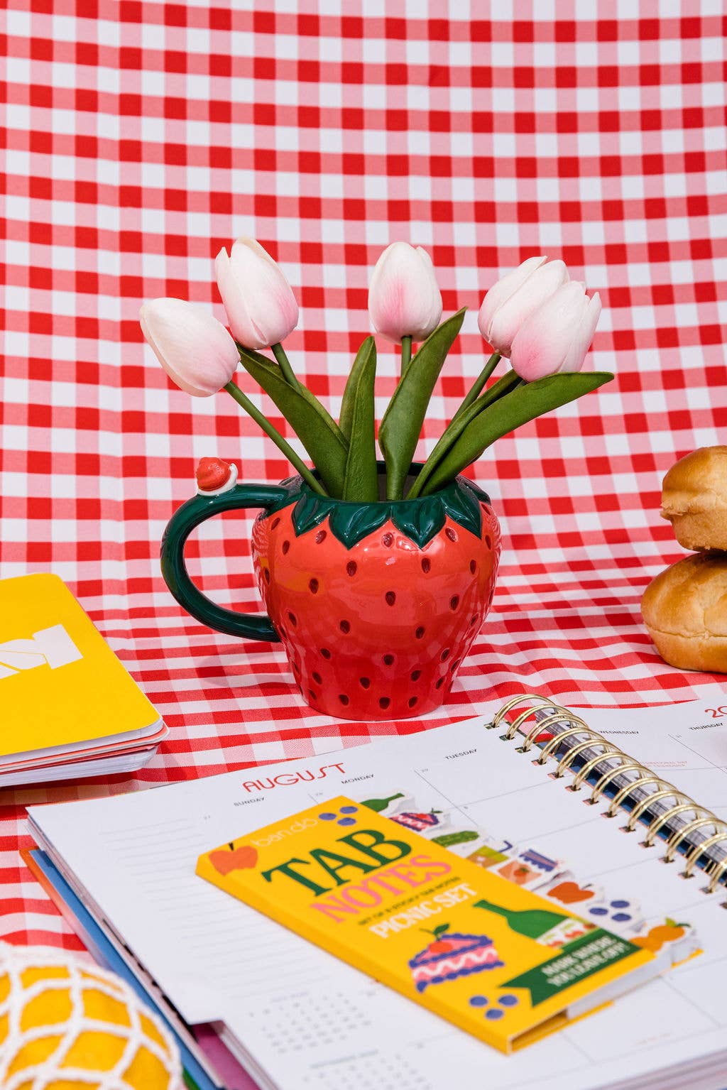 Ceramic Strawberry Mug