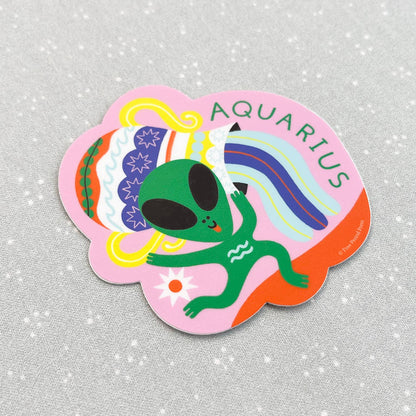 Creative & Quirky Aquarius Sticker