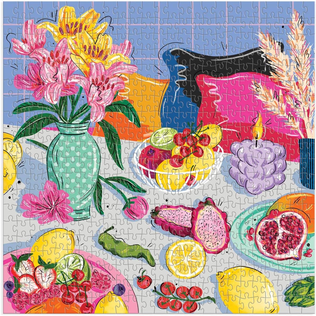 At the Table 500 Piece Puzzle