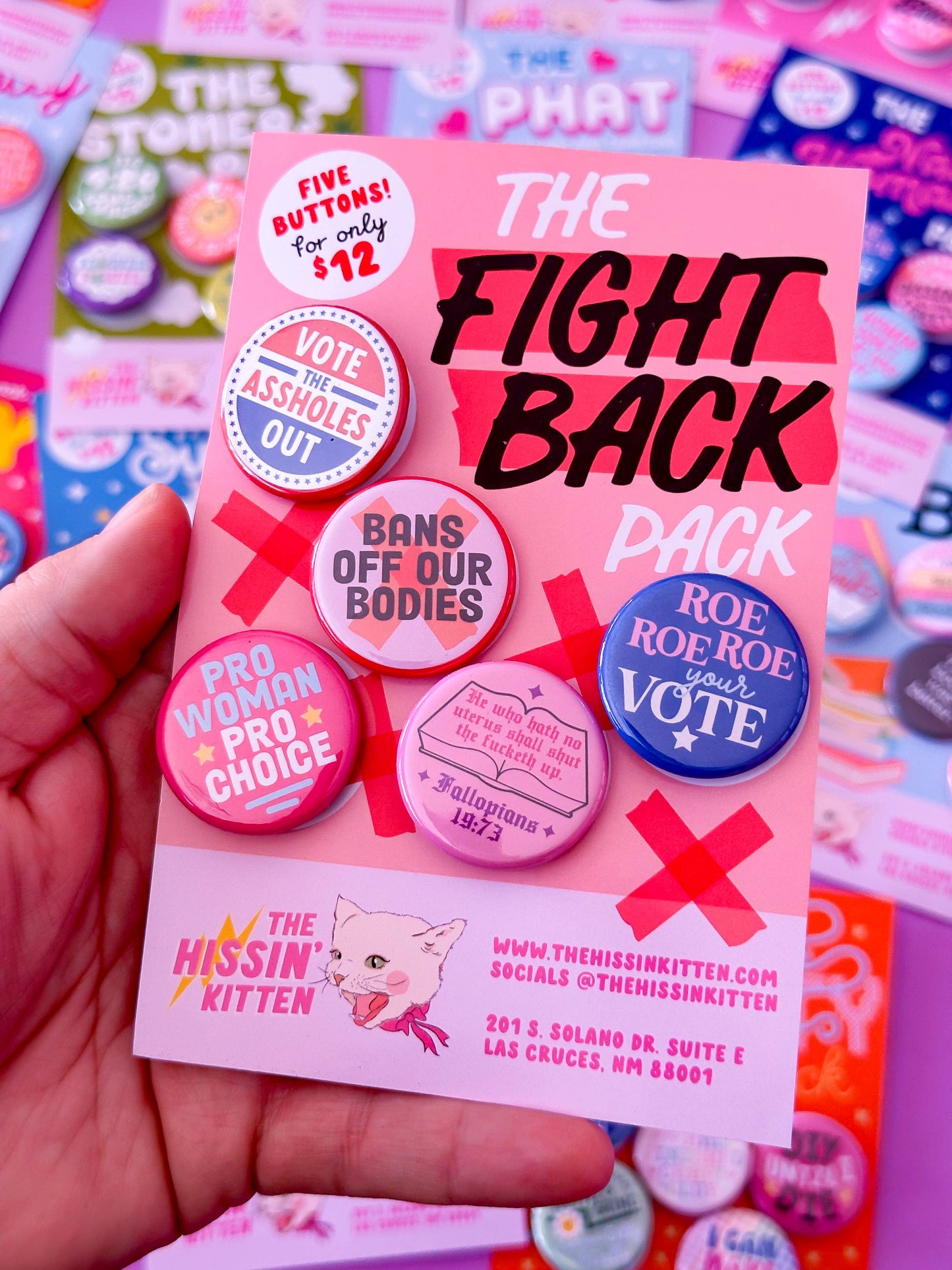 The Fight Back Pack (Buttons)