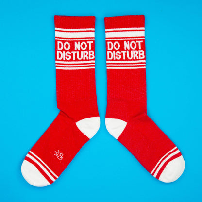 Do Not Disturb Retro Crew Socks