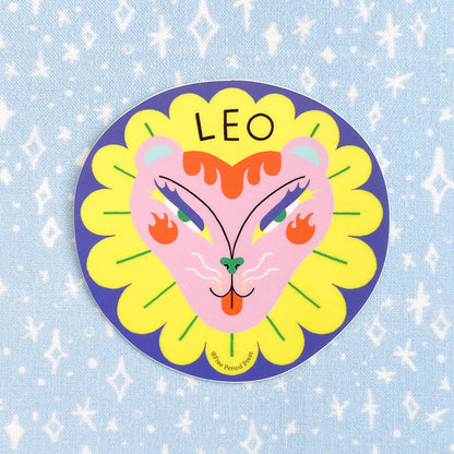 Radiant Lion Leo Sticker