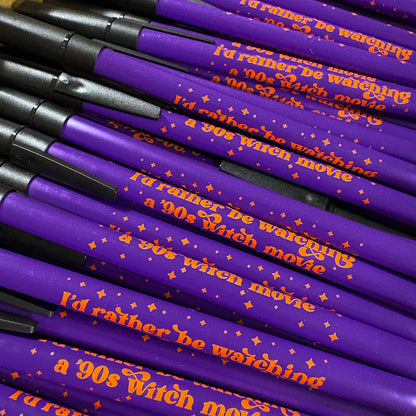 I'd Rather Be Watching a 90s Witch Movie Ballpoint Pen