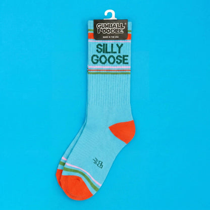 Silly Goose Retro Crew Socks