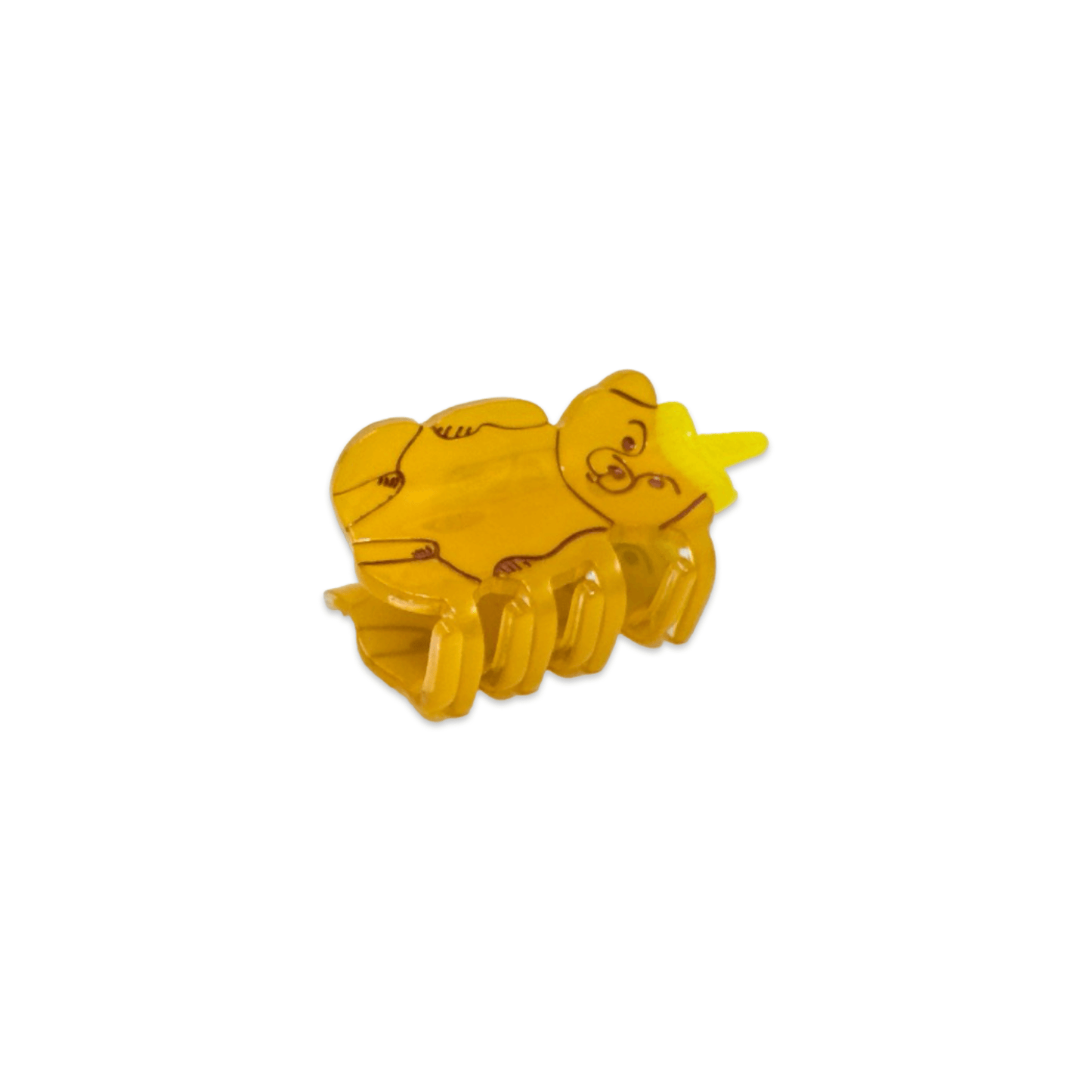 Mini Honey Bear Claw Clip
