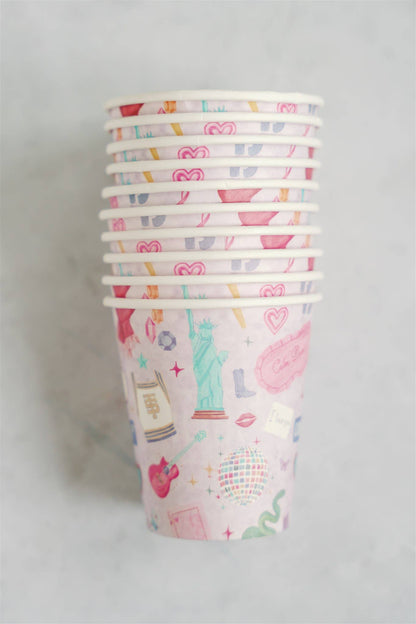 Taylor Swift Paper Cup Pack (10)