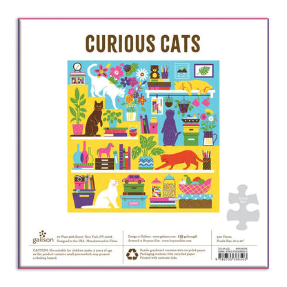 Curious Cats 500 Piece Puzzle