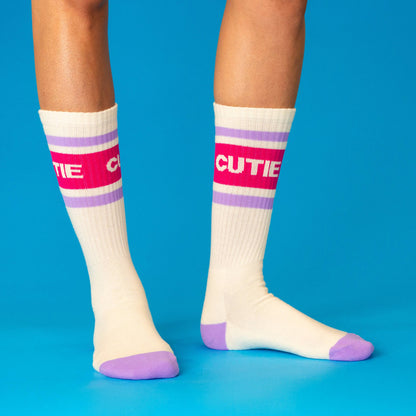 Cutie Retro Crew Socks