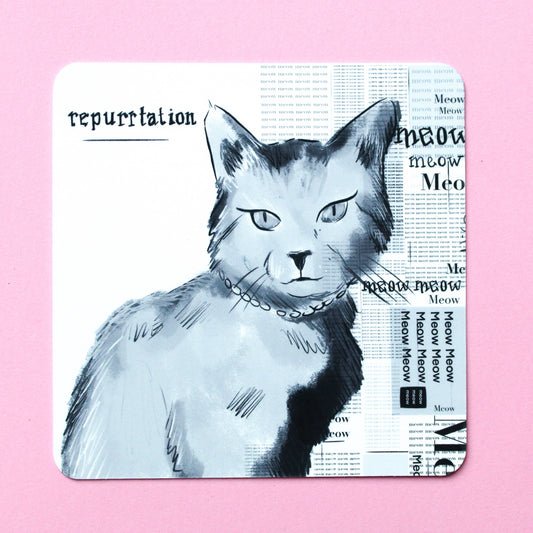 Repurrtation Swiftie Cat Sticker