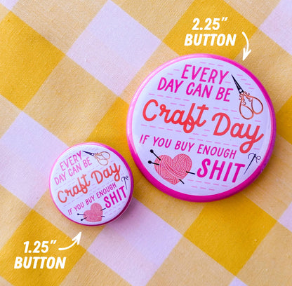CHINGA TU MAGA Button
