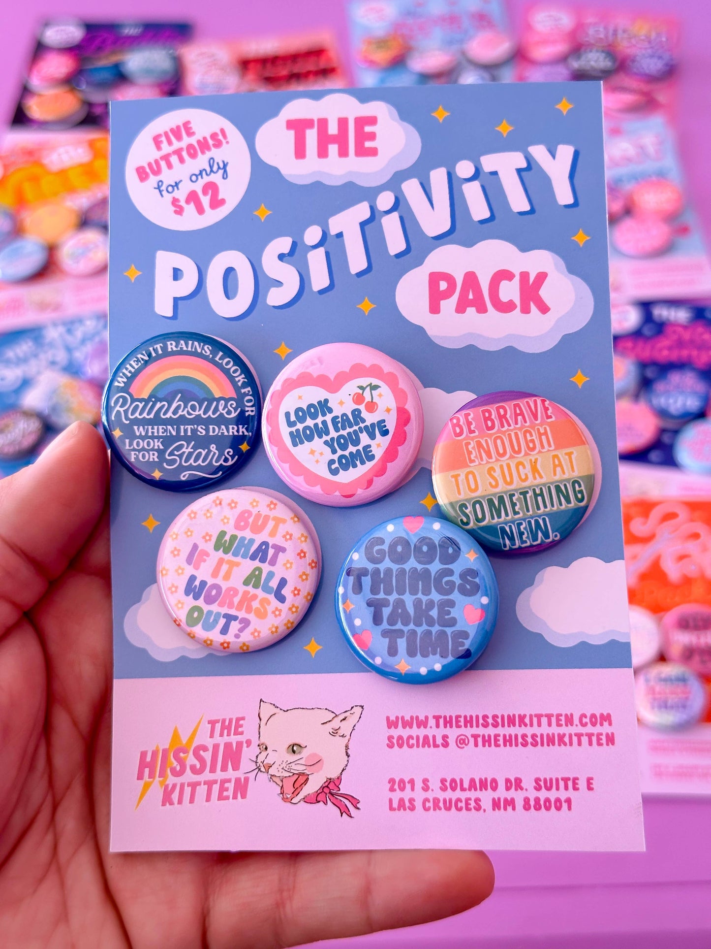 The Positivity Pack (Buttons)