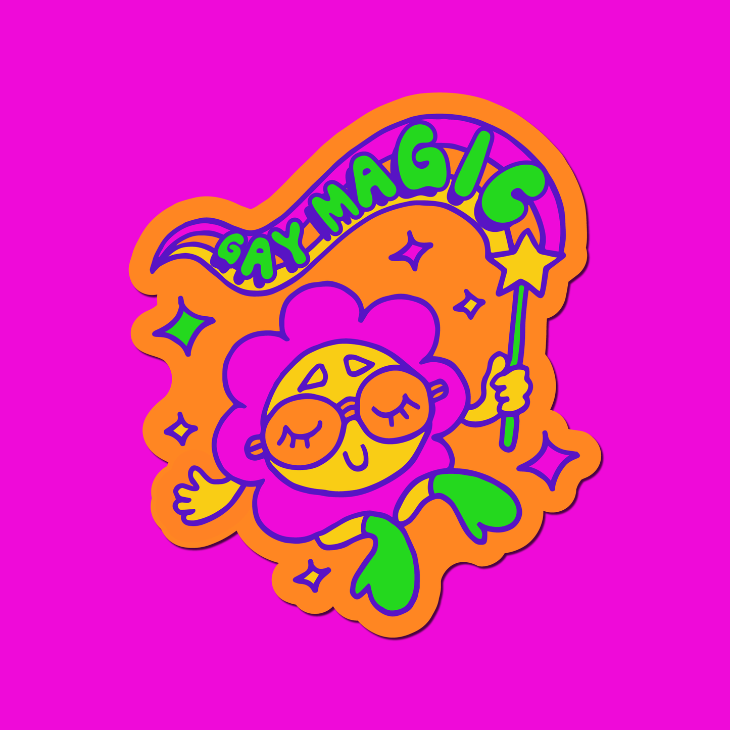 Gay Magic Sticker