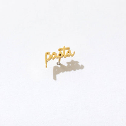 Pasta Single Stud Earring