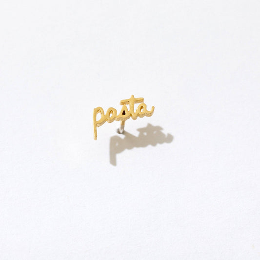 Pasta Single Stud Earring