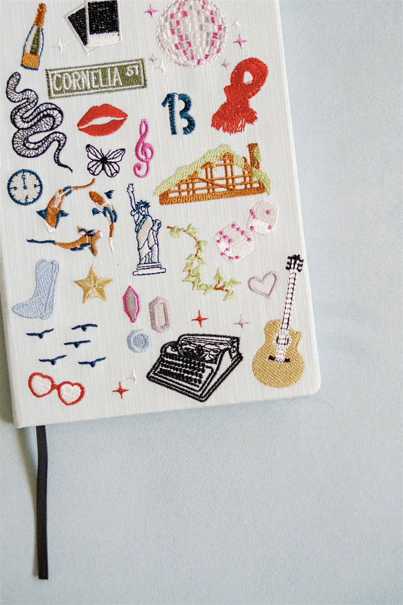 Taylor Swift Embroidered Hardcover Notebook