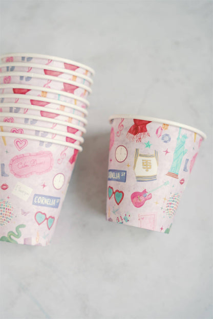 Taylor Swift Paper Cup Pack (10)