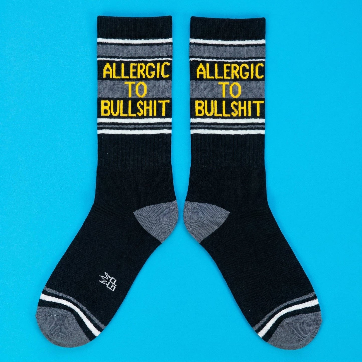 Allergic To Bullshit Retro Crew Socks