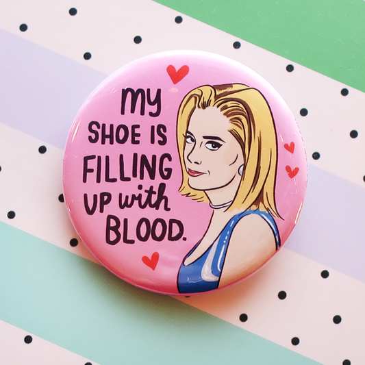 Romy and Michele Button