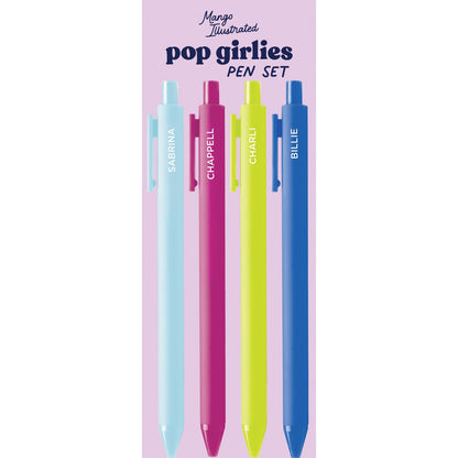 Pop Girlies Pen Set