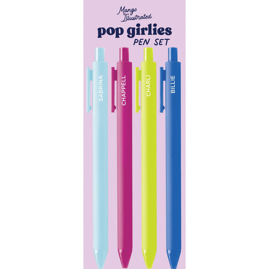 Pop Girlies Pen Set