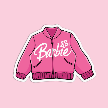 Barbie Jacket Sticker
