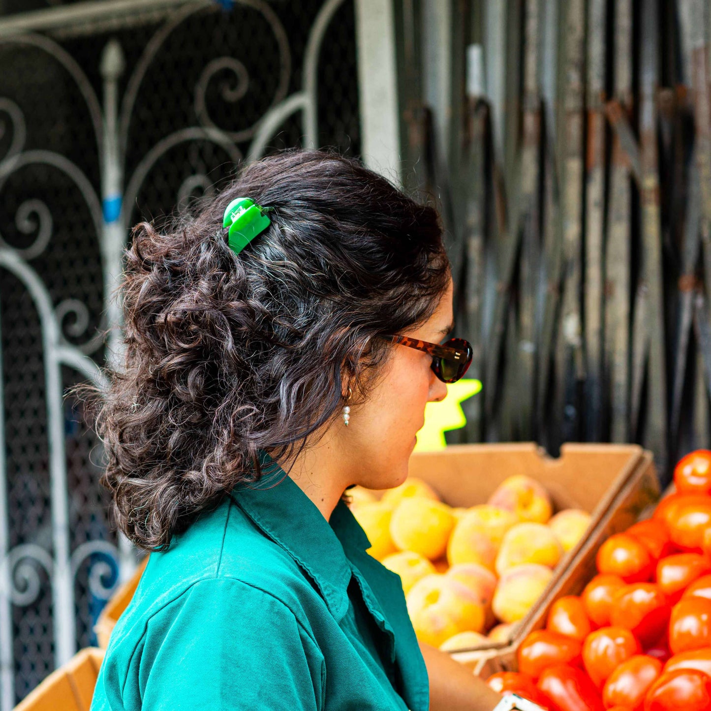 Jalapeño Hair Claw Clip (Small)