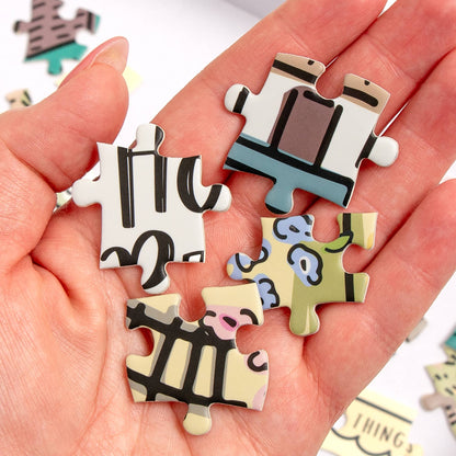 Little House on the Prairie Map 500 Piece Puzzle