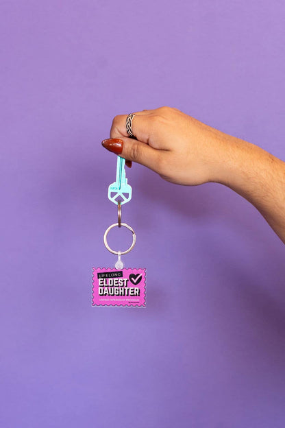 Lifelong Eldest Daughter Keychain