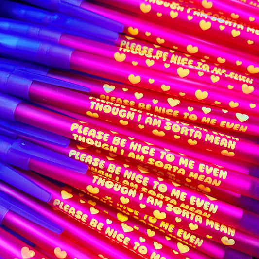 Please Be Nice To Me Even Though I Am Sorta Mean Ballpoint Pen